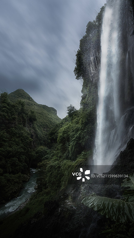 贵州马岭河瀑布图片素材