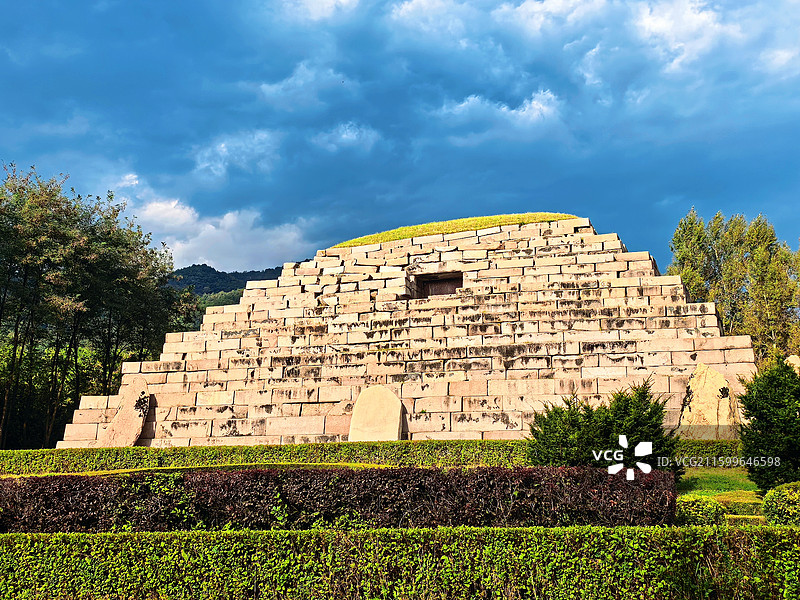 集安高句丽长寿王陵图片素材