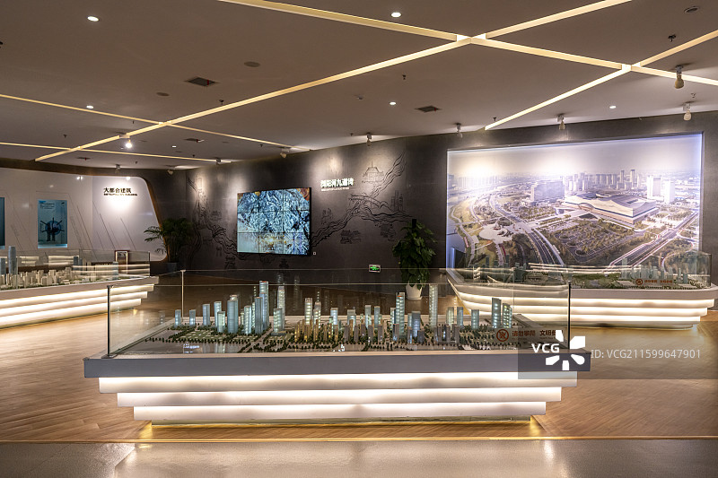 长沙规划展示馆图片素材