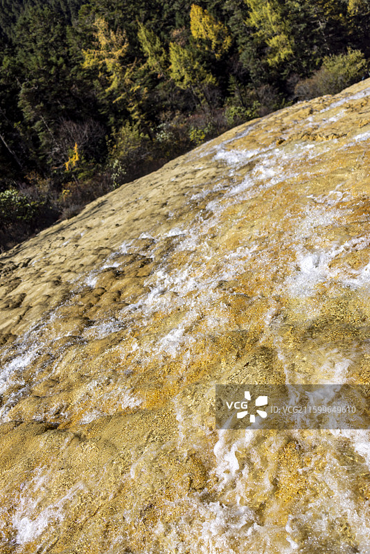 四川阿坝黄龙景区美景图片素材