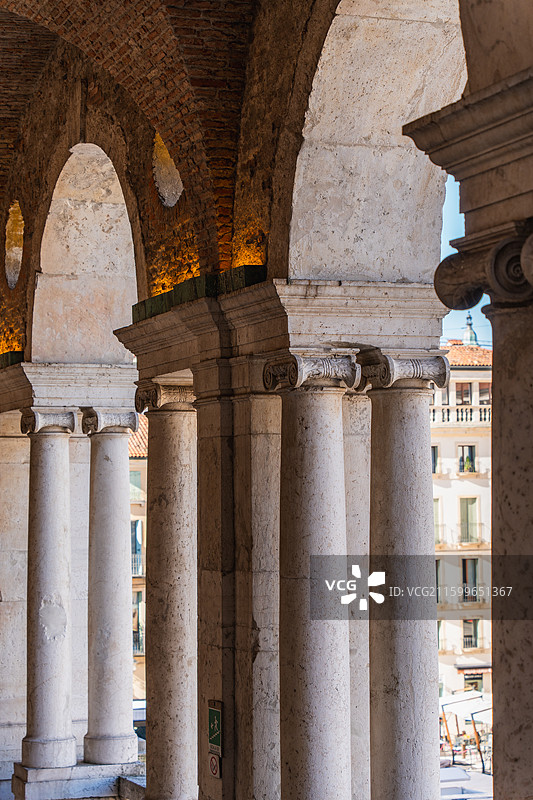 意大利维琴察帕拉迪奥之城的建筑巴西利卡图片素材