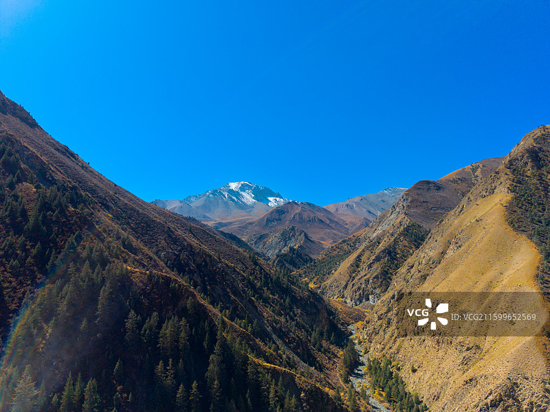祁连山9号公路风景图片素材