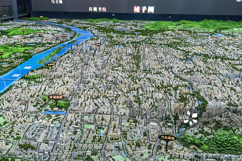 长沙规划展示馆图片素材