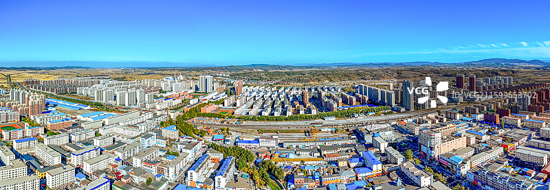 舒兰市 王家街 舒兰大街 森林公园 航拍图片素材