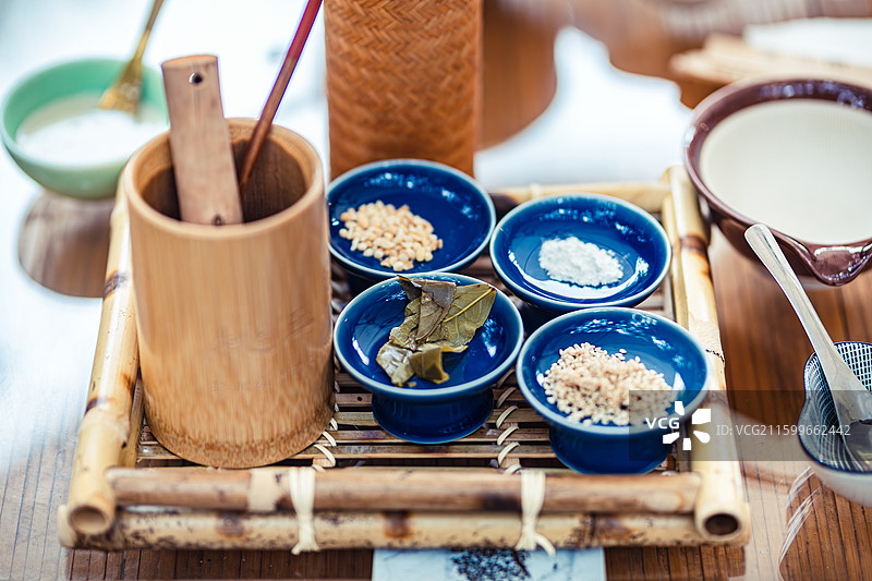地方特色食品擂茶图片素材