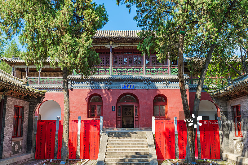 山西太原晋祠文昌宫图片素材