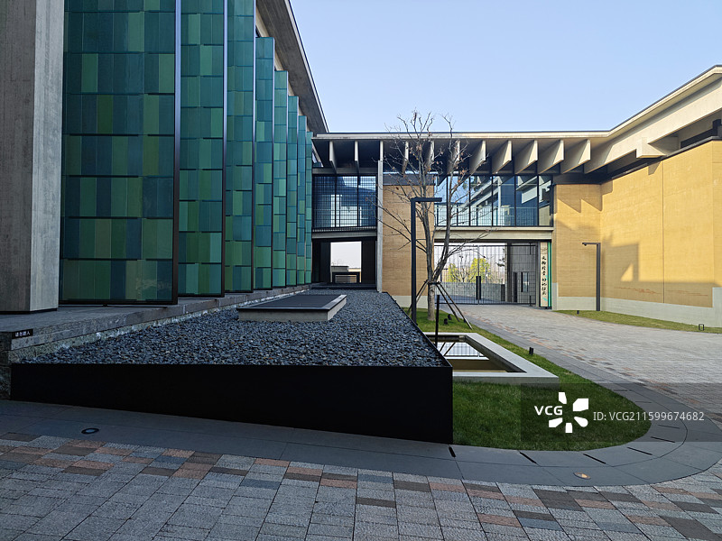 杭州国家版本馆现代宋韵普利策奖王澍建筑设计作品图片素材