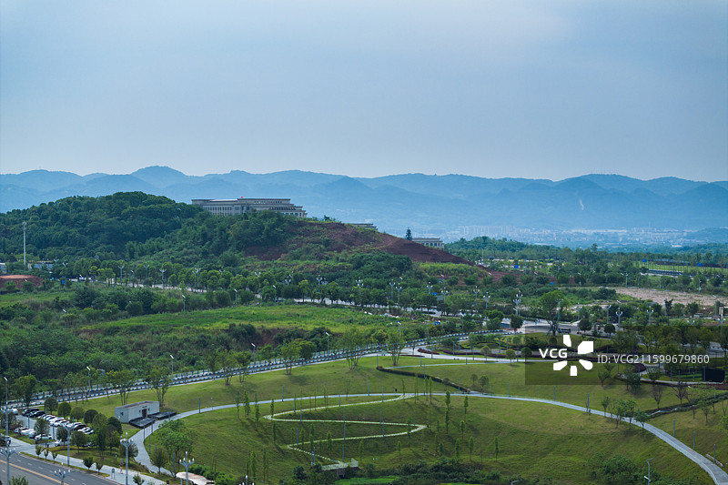 重庆高新区凤鸣湖公园图片素材