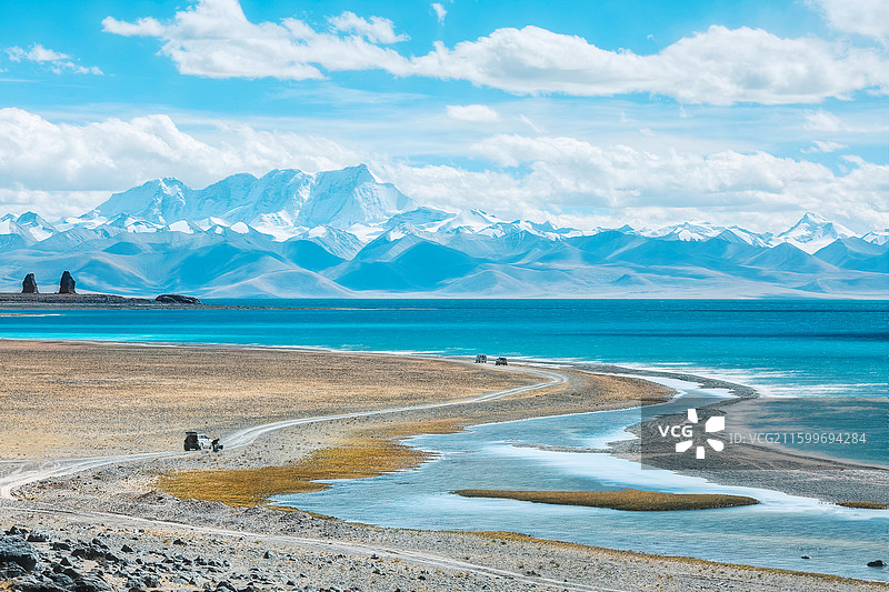 西藏纳木错风景图片素材