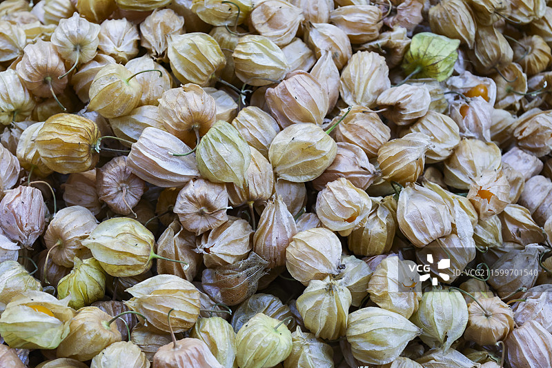 东北早市上的水果菇娘梨桃子苹果龙丰果葡萄无花果车厘子组图图片素材