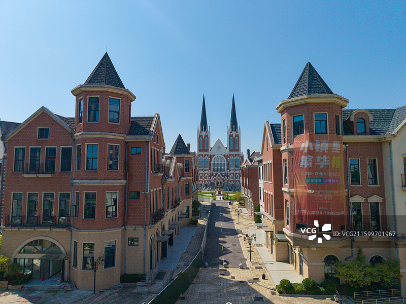 芜湖，罗兰小镇，养老房地产欧式小镇！图片素材