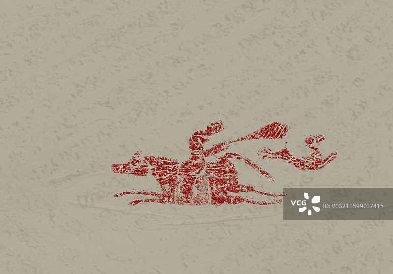 汉代画像石图案图片素材