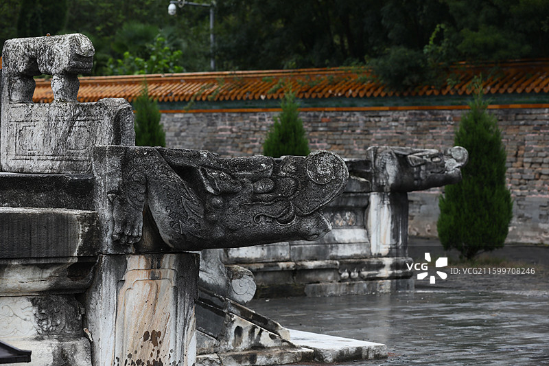 湖北-荆门-钟祥-明显陵图片素材