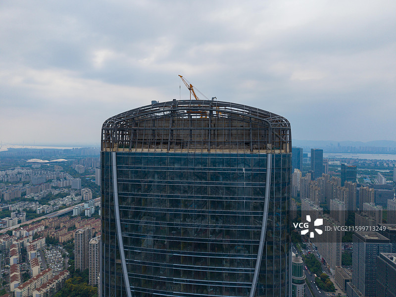 南京，世茂天誉，市中心88亿烂尾楼！图片素材