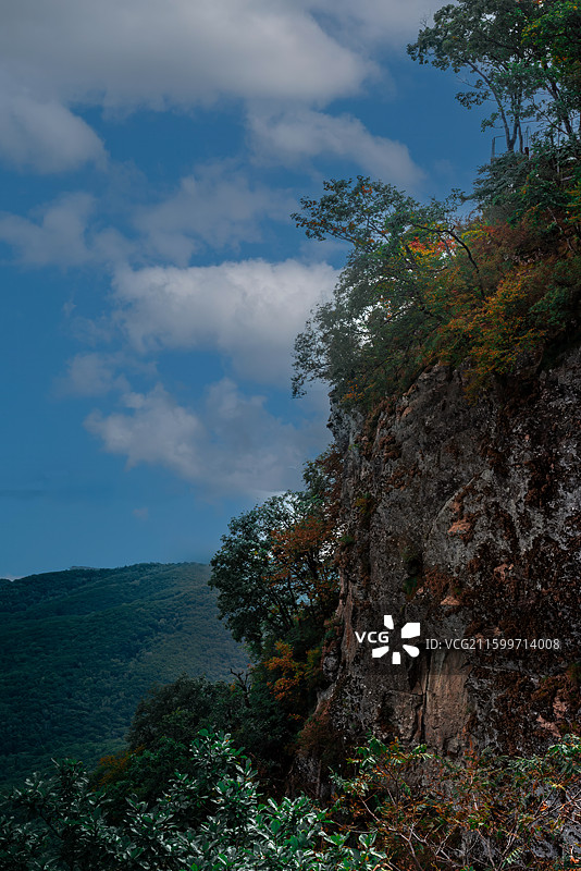 桓仁五女山图片素材