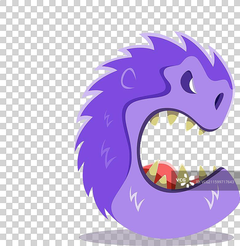 万圣节字体字母C狼人怪物字母表图片素材