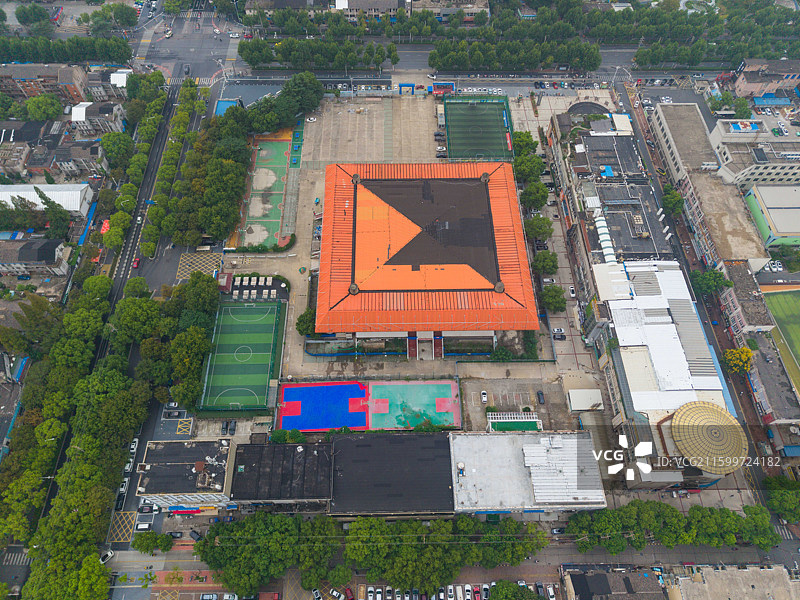 马鞍山，千禧年梦核废弃商场！图片素材