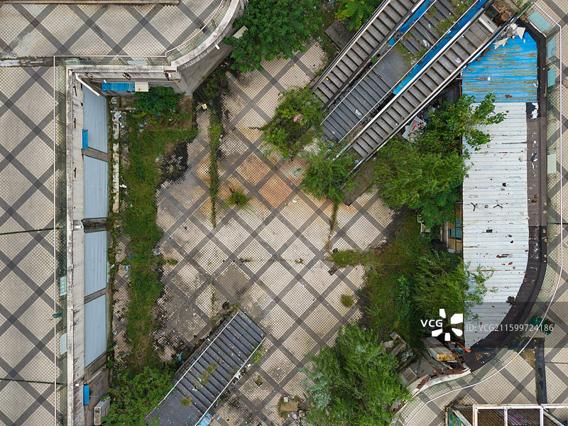 马鞍山，千禧年梦核废弃商场！图片素材