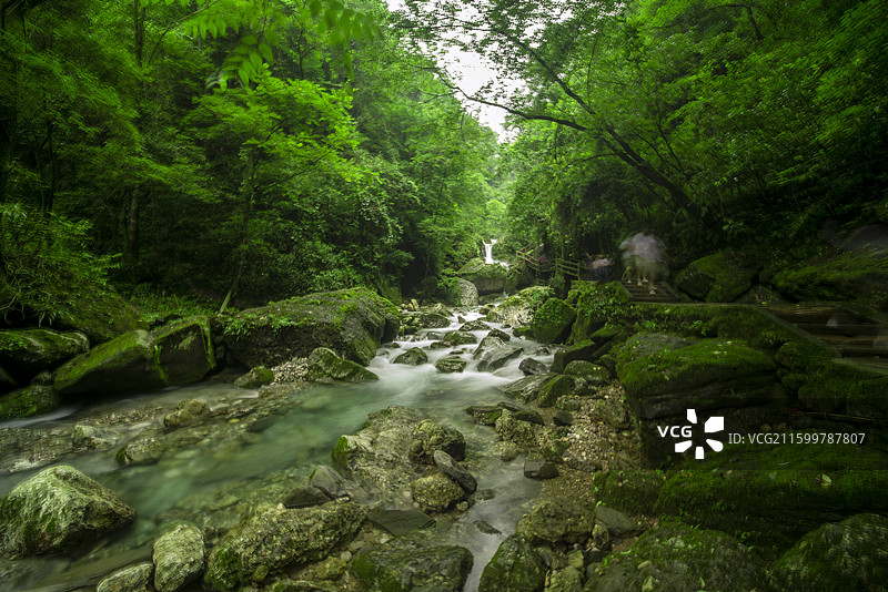 青城后山风光图片素材