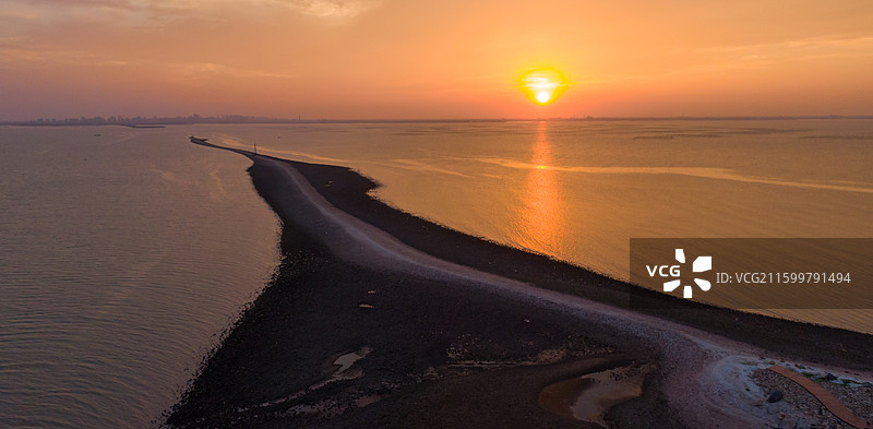秦山岛神路图片素材
