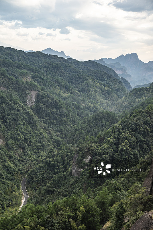 湖南崀山骆驼峰日落风光图片素材