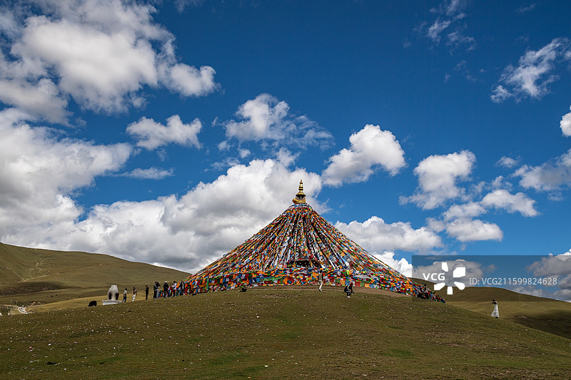世界高城理塘风光图片素材
