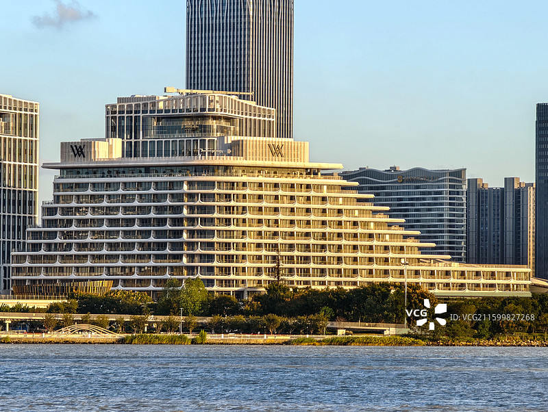 上海浦东前滩源·上海前滩华尔道夫酒店图片素材