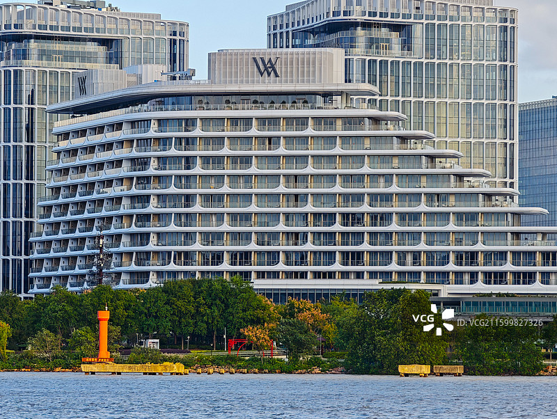 上海浦东前滩源·上海前滩华尔道夫酒店图片素材