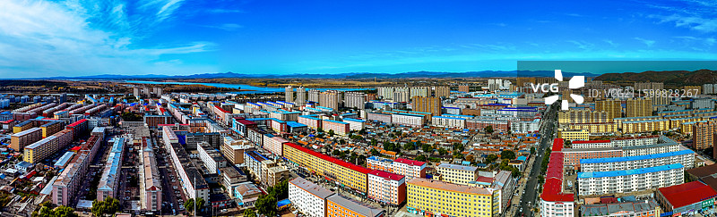 依兰县 依兰镇 通江路 东山公园 航拍图片素材