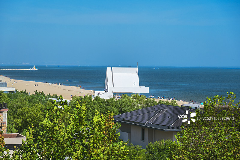 河北秦皇岛北戴河阿那亚礼堂图片素材