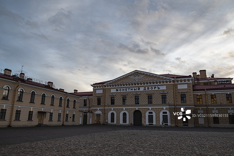 俄罗斯圣彼得堡彼得保罗要塞图片素材