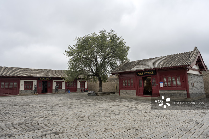 陕西榆林镇北台明长城遗址景区景点建筑景观风光图片素材