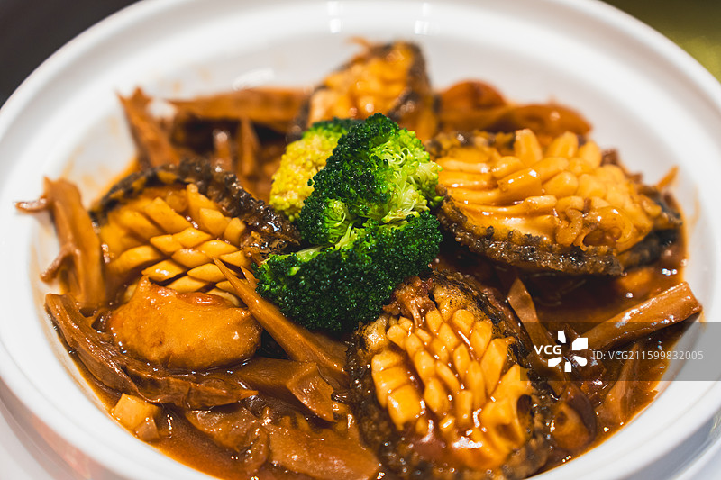 红烧鲍鱼图片素材