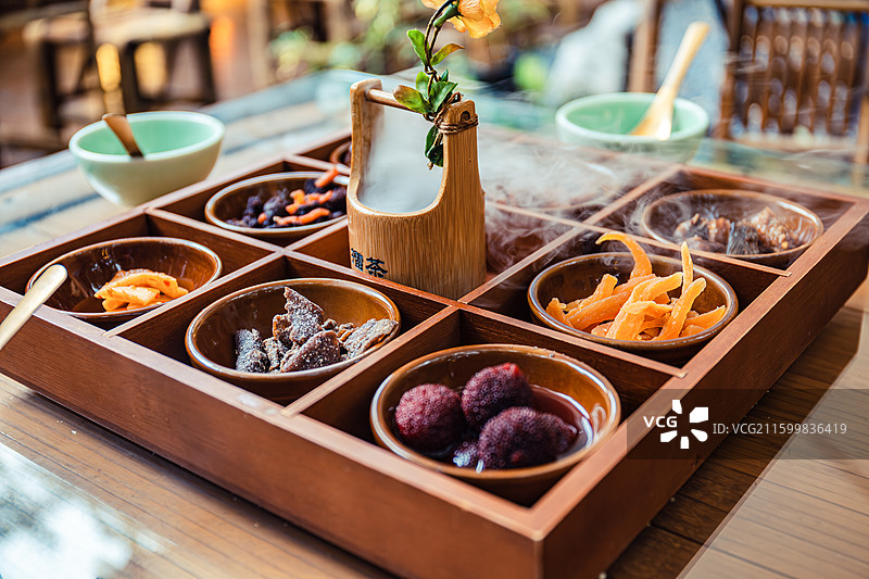 地方特色食品擂茶图片素材