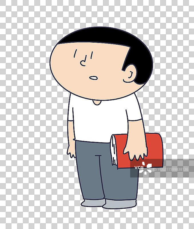 拿着书籍的人物图片素材