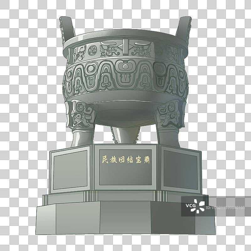 呼和浩特内蒙古博物院图片素材