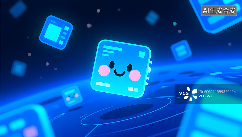 【AI数字艺术】抽象数字5G的互联网商务背景图片素材