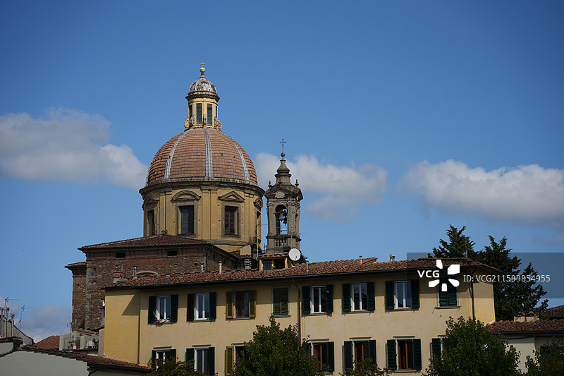 意大利佛罗伦萨圣弗雷迪亚诺堂图片素材