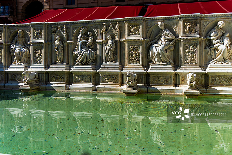 意大利锡耶纳田野广场Piazza del Campo图片素材