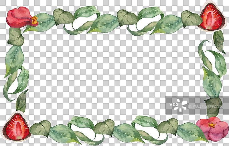 水彩手绘日式传统点心图片素材