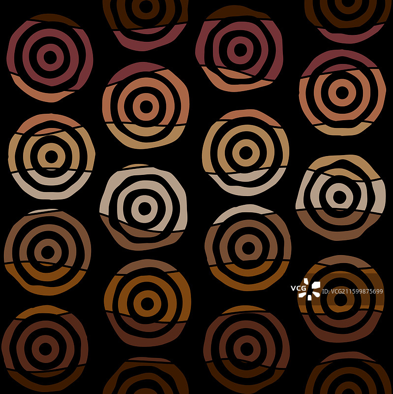 无缝的非洲图案，具有民族和部落风情图片素材