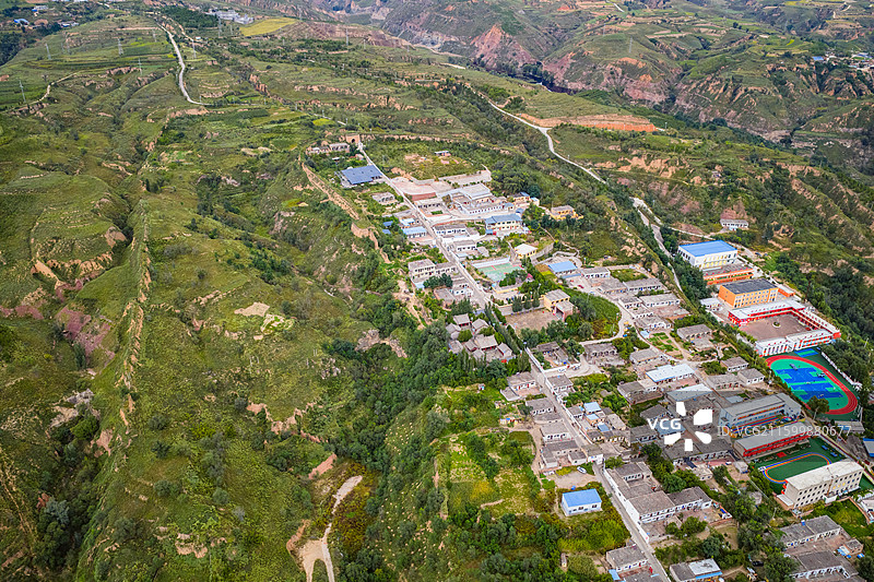 陕西 榆林 府谷县 孤山堡图片素材