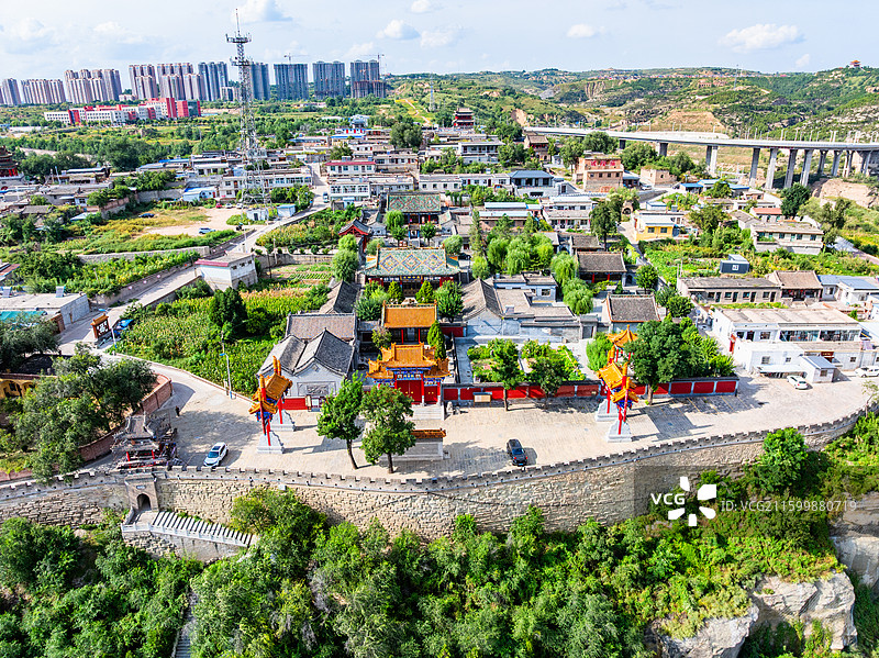 陕西 榆林 府谷县 府州古城图片素材