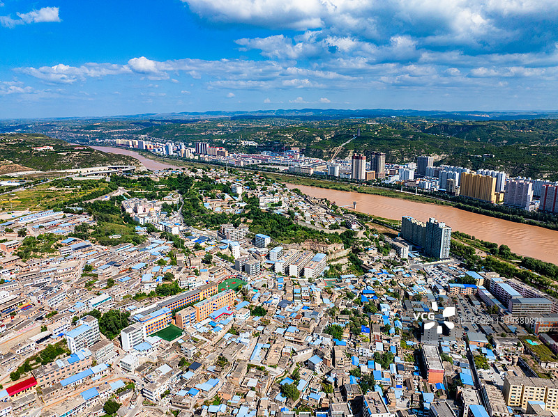 陕西 榆林 府谷县 府州古城图片素材