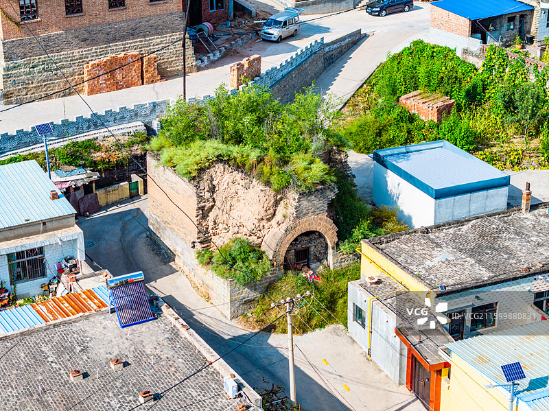 陕西 榆林 府谷县 府州古城图片素材