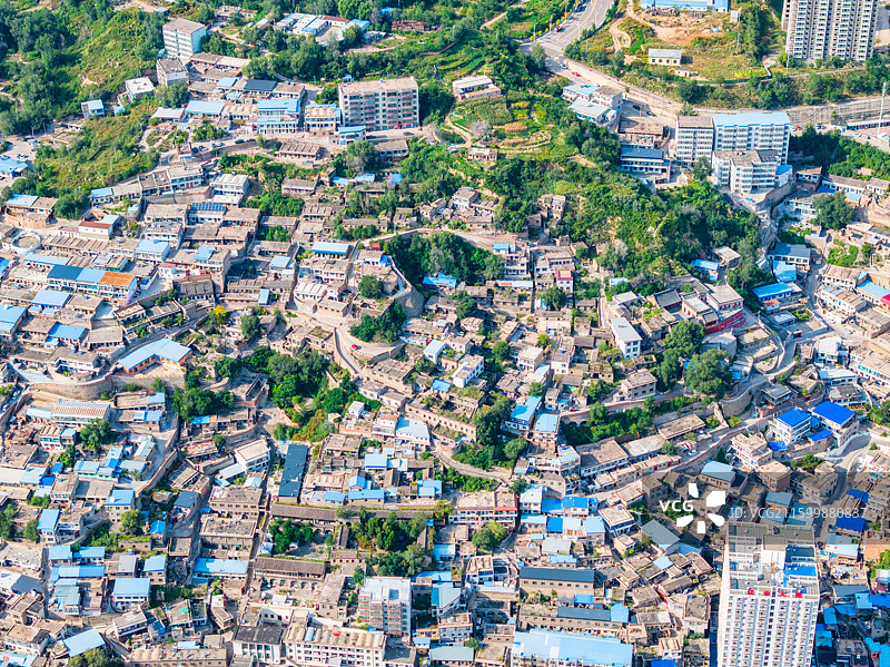 陕西 榆林 府谷县 府州古城图片素材