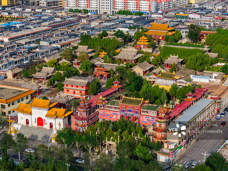 陕西 榆林 榆林古城图片素材
