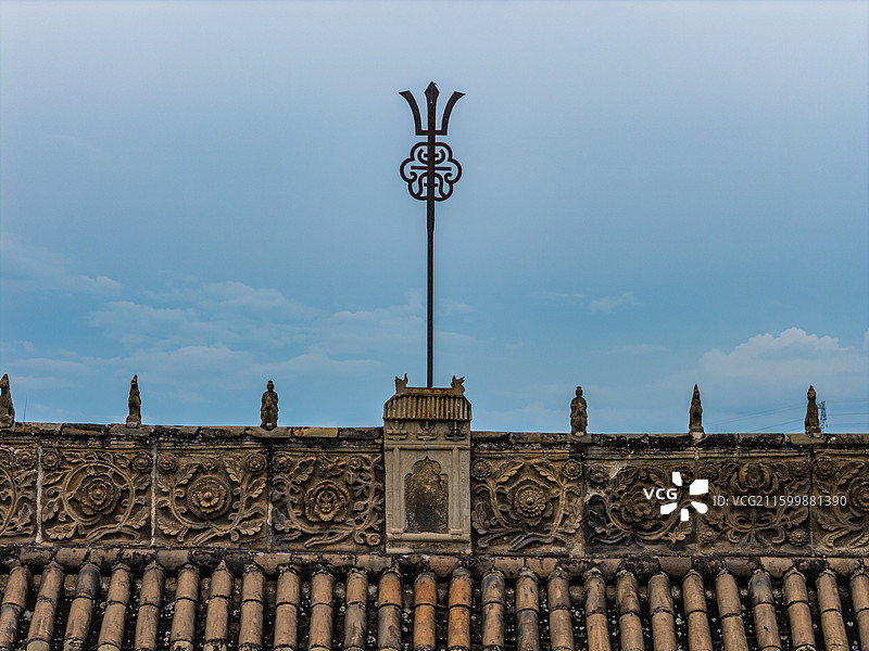 陕西 榆林 府谷县 七星庙图片素材