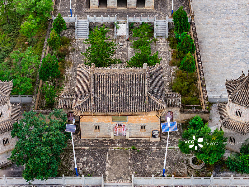 陕西 榆林 府谷县 七星庙图片素材