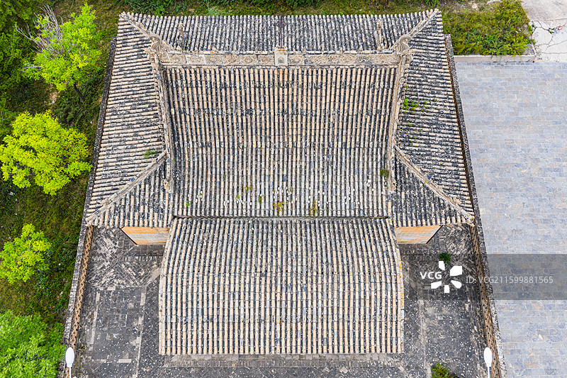 陕西 榆林 府谷县 七星庙图片素材